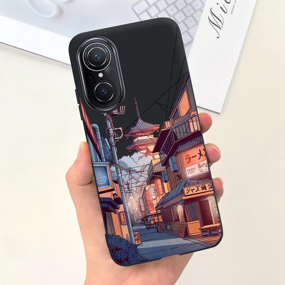 For Huawei Nova 9 SE Case JLN-LX1 JLN-LX3 Fashion Cartoon Cover Soft TPU Phone Case For Huawei Nova 9 Pro Nova9 SE Fundas Bumper