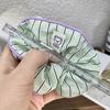 High Elastic Stripe Hair Scrunchie Candy Colors Ponytail Headwear  Hair Accessories