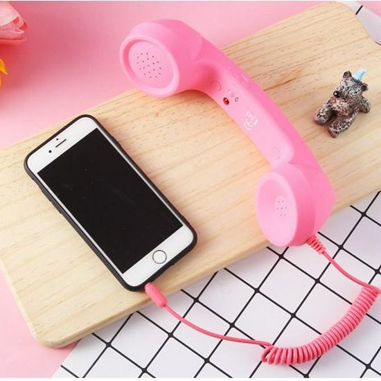 Retro Fashion Handset with External Microphone for Mobile Phones