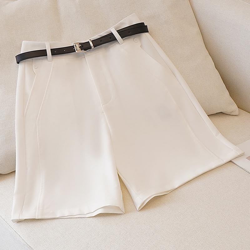 

Women s Gray High-Waisted A-Line Wide-Leg Pants - Slimming and Casual for Spring/Autumn 2026 S /26 [85-95 lbs] білий