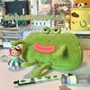 Fun and Funny Big Mouthed Frog Plush Pencil Case Ugly and Cute Large Capacity Stationery Bag