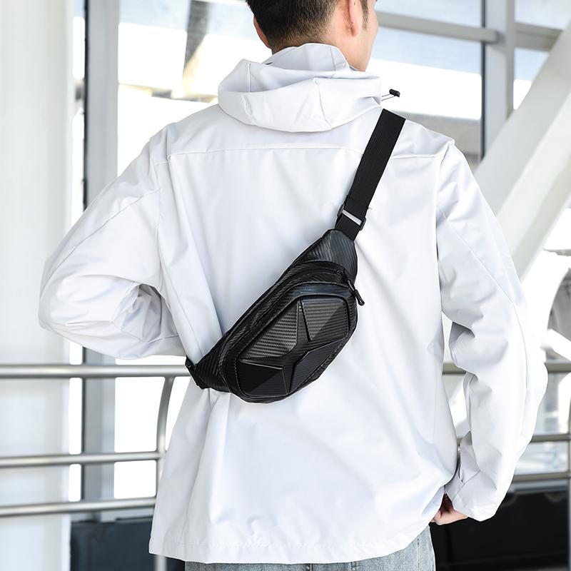 Módní voděodolné batohy do pasu jednobarevné balení Fanny Pack Unisex tašky na opasek Neformální cestování Úložný prostor na telefon taška na hrudi Crossbody kabelka