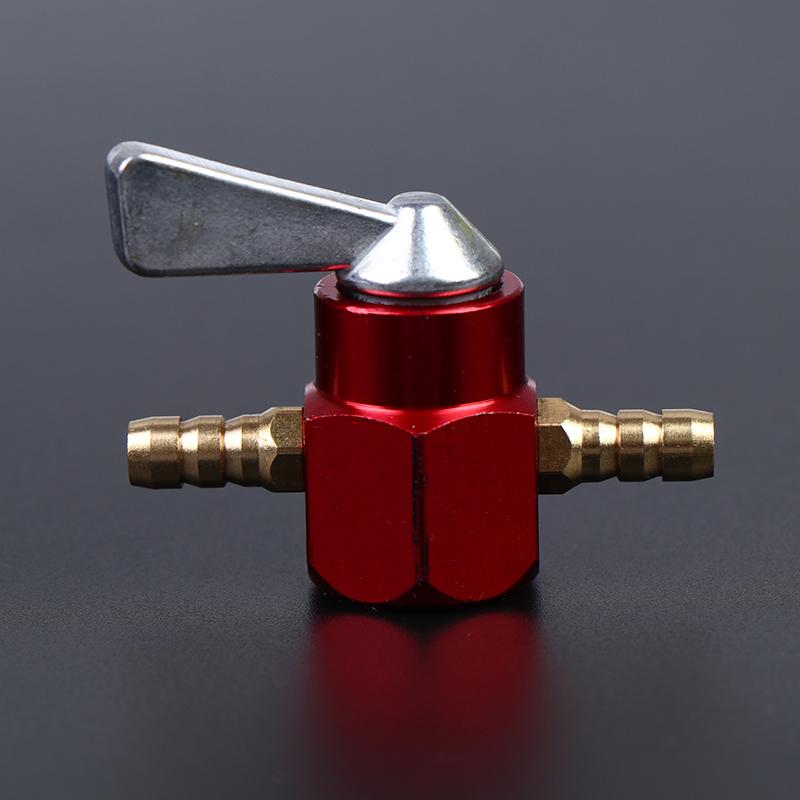

Premier 6mm Universal Inline Motorcycle Scooter Fuel Valve Switch, On-OFF Petcock Fuel System for Motocross Carburetor