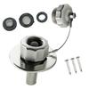 All Weathers Stainless Steel RVs Water Inlet Adapter Set Sealed Anti Leak Design for Multiple Tank Models