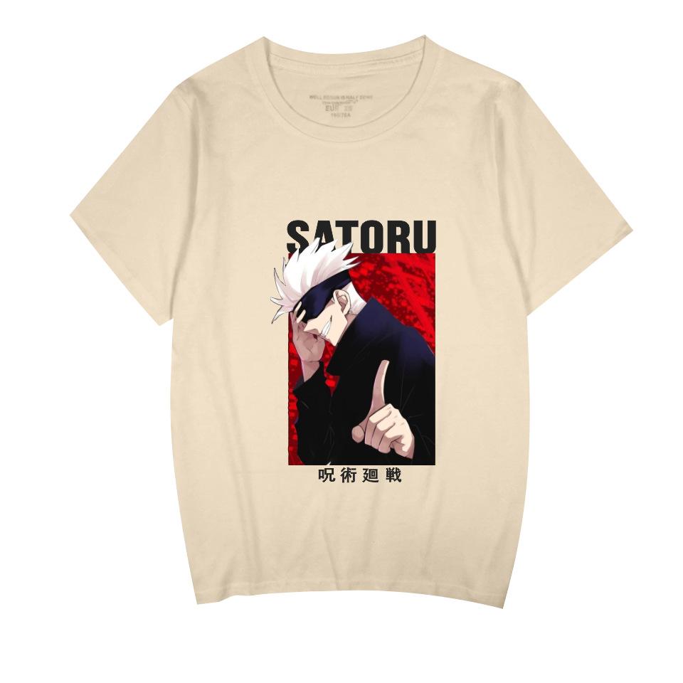 Jujutsu Kaisen Anime Tshirt Summer Short Sleeve Tee Shirt Cartoon T Shirts