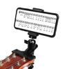 Holder 360 Guitar Degree Phone Rotating Guitar Bass Head Phone Holder Guitar Neck Clamp For