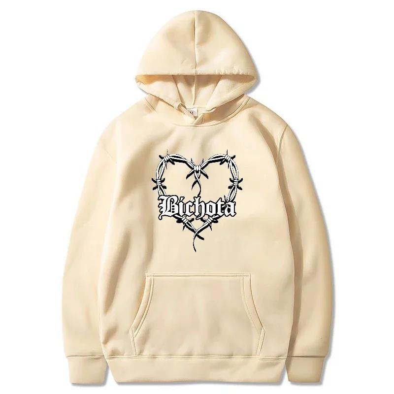 Rapper Bichota Hoodies Herrenmode Karol G Bedruckte Sweatshirts Damen Cool Casual Harajuku Streetwear Kapuzenpullover Trainingsanzug
