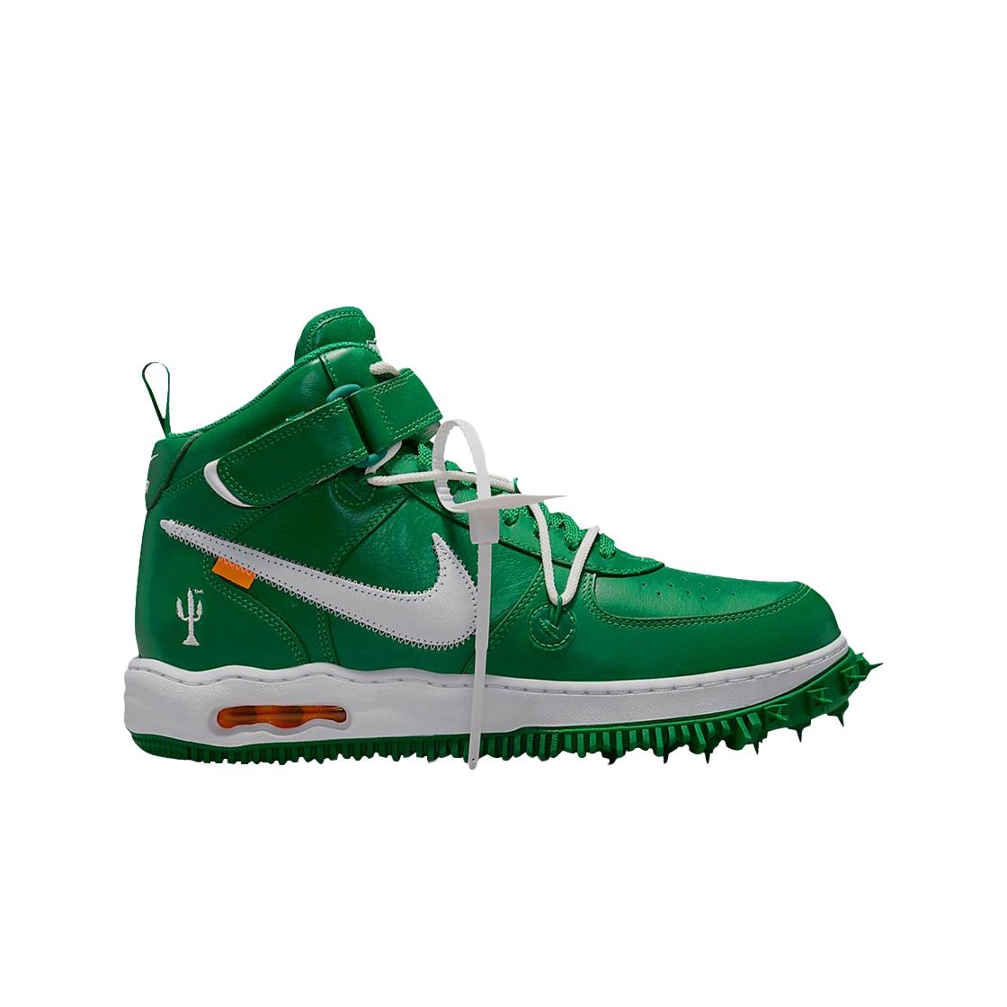

Мужские кроссовки Nike x Off White Air Force 1 Mid SP Leather Pine Green DR0500-300