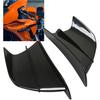 Motorcycle Side Winglet,Motorcycle Side Spoiler Front Fairing Aerodynamic Winglets for 250 Z900 Z1000 (Glossy Black)