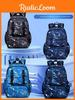 Sesame Baby Student Bag For Elementary Kids With Lightweight Durable Material And Scenic Print Design