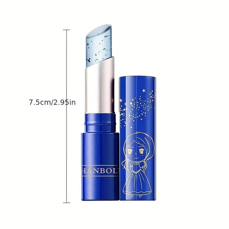 Star brillant changement de température rouge à lèvres hydratant gelée de cristal rouge à lèvres imperméable Durable Nutrition rouge à lèvres 24K tempera