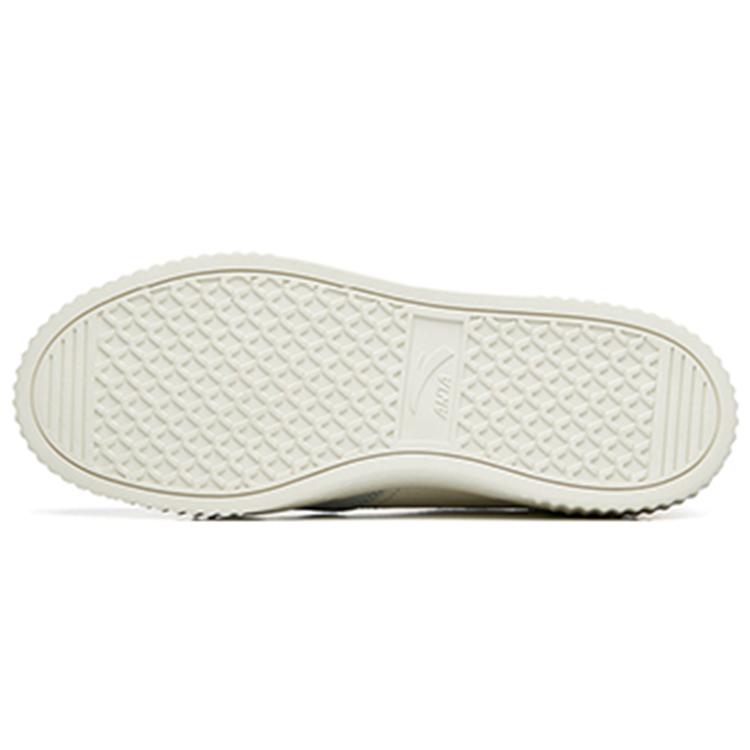 New Anta Life Collection Low Top Skateboard Shoes Men's White Gray 112238062-3