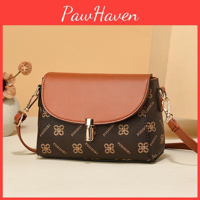 Small Pu Fashionable Square Shoulder Bag For Women With Unique Color Designs Block
