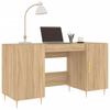 Bureau Sonoma Eik 140x50x75 cm Spaanplaat