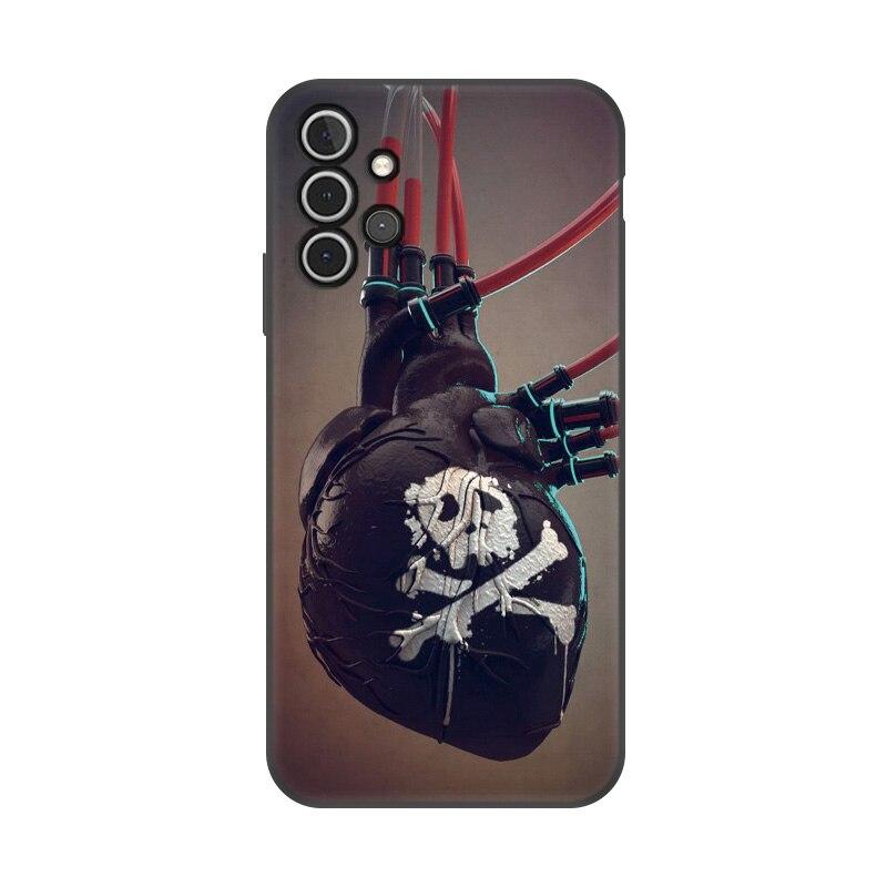 Чохол Skeleton Skull для Samsung A51 A52 Чохол для Galaxy A71 A50 A12 A70 A72 A21S A32 A31 A40 A41 A22 A30 A70e Чохол A 12 52 Etui