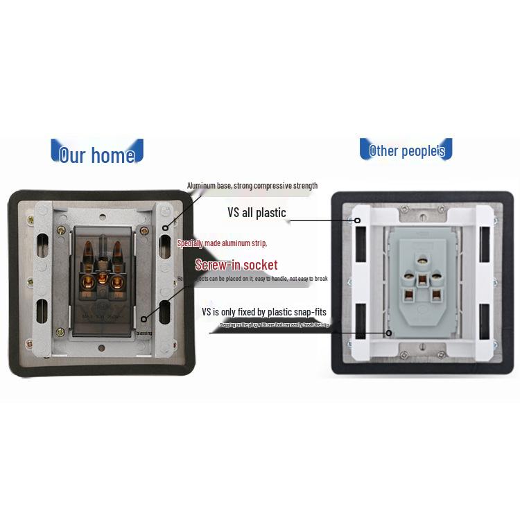 Stainless Steel Flip-Cover Floor Socket - UK/US Standard, Network Multimedia, Open-Type, Thai Style