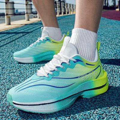 2025 New Men's Shoes Young Middle School Sports Shoes Ultra-light Professional Shock Absorption Sports Running Shoes