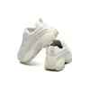 New FILA Fashion Sneakers Cushioning, Wear Resistant Low top Chunky Sneakers Women's White Gray F12W144136FSA