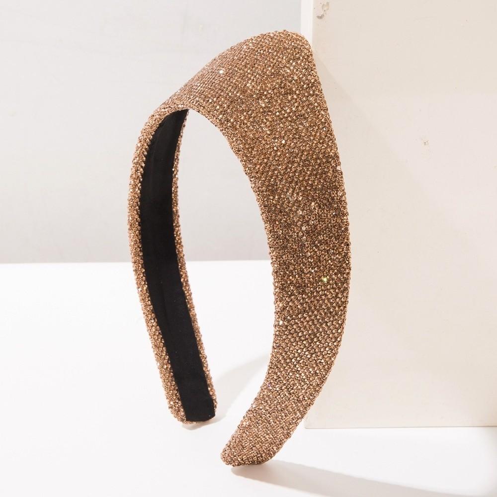 Ultra Glitzernde Diamantkrone Stirnband Retro Barock Glitzernder Haarreifen Für Frauen