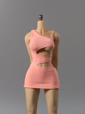 HAMRETHYPPZ 16er Maß Kostüm für 16er Maß Figur, Damen-Camisole, Einzigartiger Hüftrock, Sexy Kleid, Bankettrock (Körper, Kopf, Schuhe usw.. Nicht enthalten)