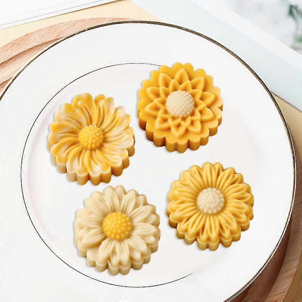 4pcs/set Cake Mold Lightweight DIY Decoration Non-stick Cake Decoration Supplies Baking Cake Mold Party Supplies