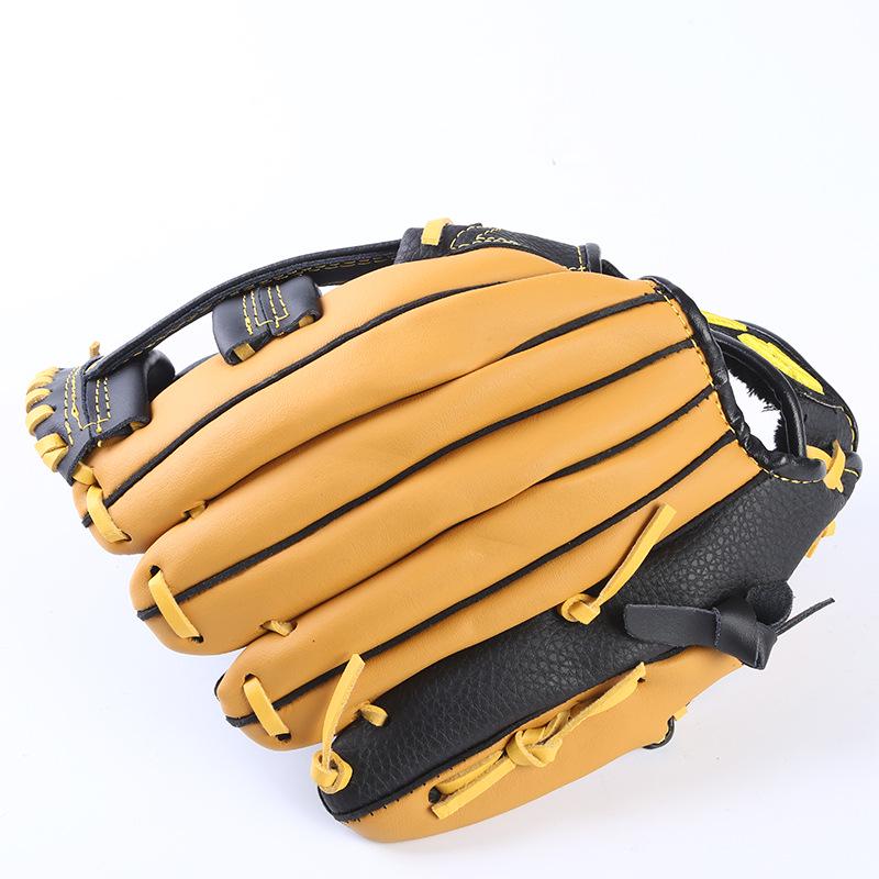 Cen Cen Młodzieżowa Dwupowłokowa Skórzana Rękawica Baseballowa & Softballowa - Ręka Lewa/Prawa Rękawica Pałkarza