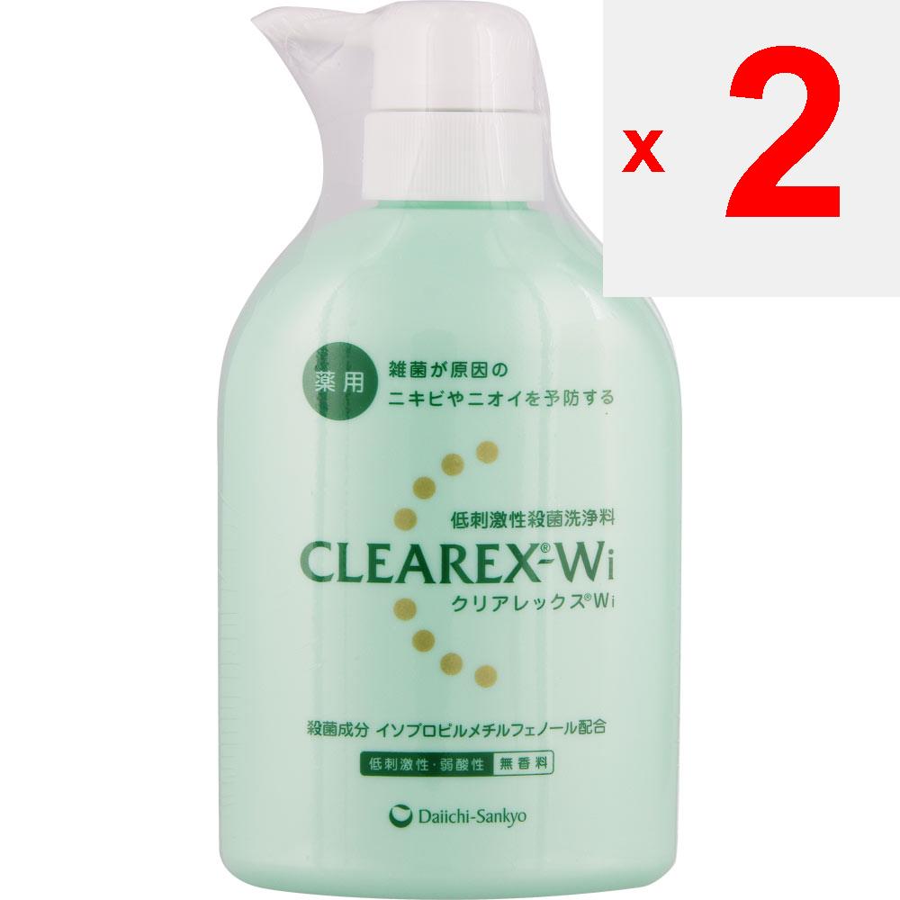 Daiichi Sankyo Healthcare CLEAREX W 450ml (Cuasi droga) Cuidado Corporal Otras Marcas <Cómo usar> Tomar una cantidad adecuada, enjabonar bien, lavar y enjuagar.