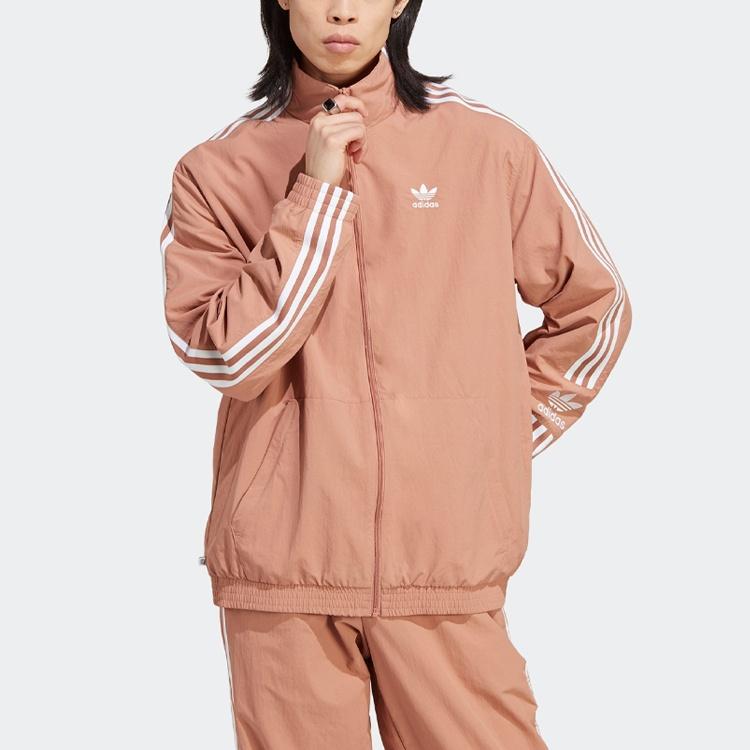adidas Adicolor Classics Trefoil Track Jacket 'Brown' Men's IA6358