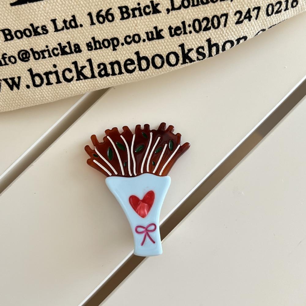 Vegetable Acetic Acid Flower Hairpin Fruit Tulip Duckbill Clip Cartoon Animals Hair Clip  Girls