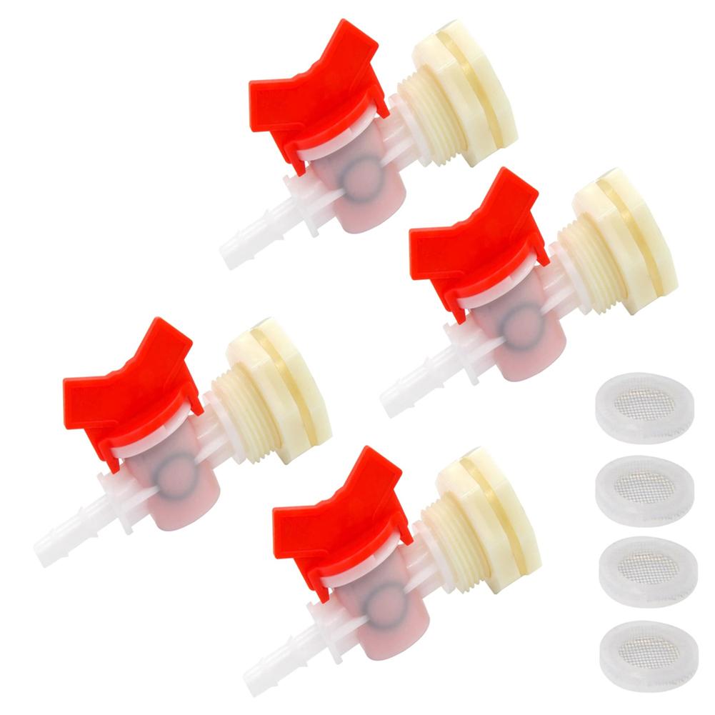 

Animal Watering System Bucket Connector Kit Poultry Farming As Shown Barb Ball Valve Bulkhead Fitting Easy Installation China Mainland