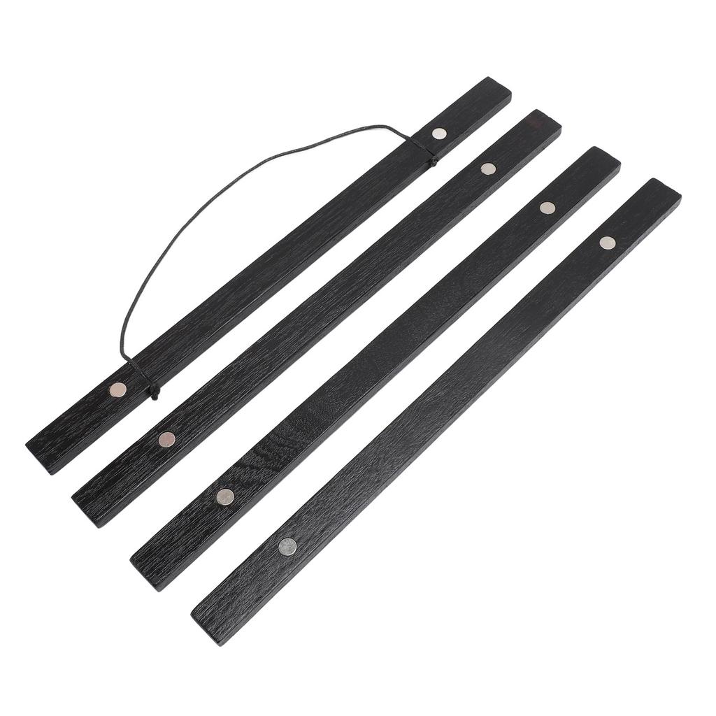4pcs Magnetic Poster Hanger Frame Multipurpose   Decorative Wood Magnet Poster Frame for Photo Picutre   Artwork Art Print Wall Hanging