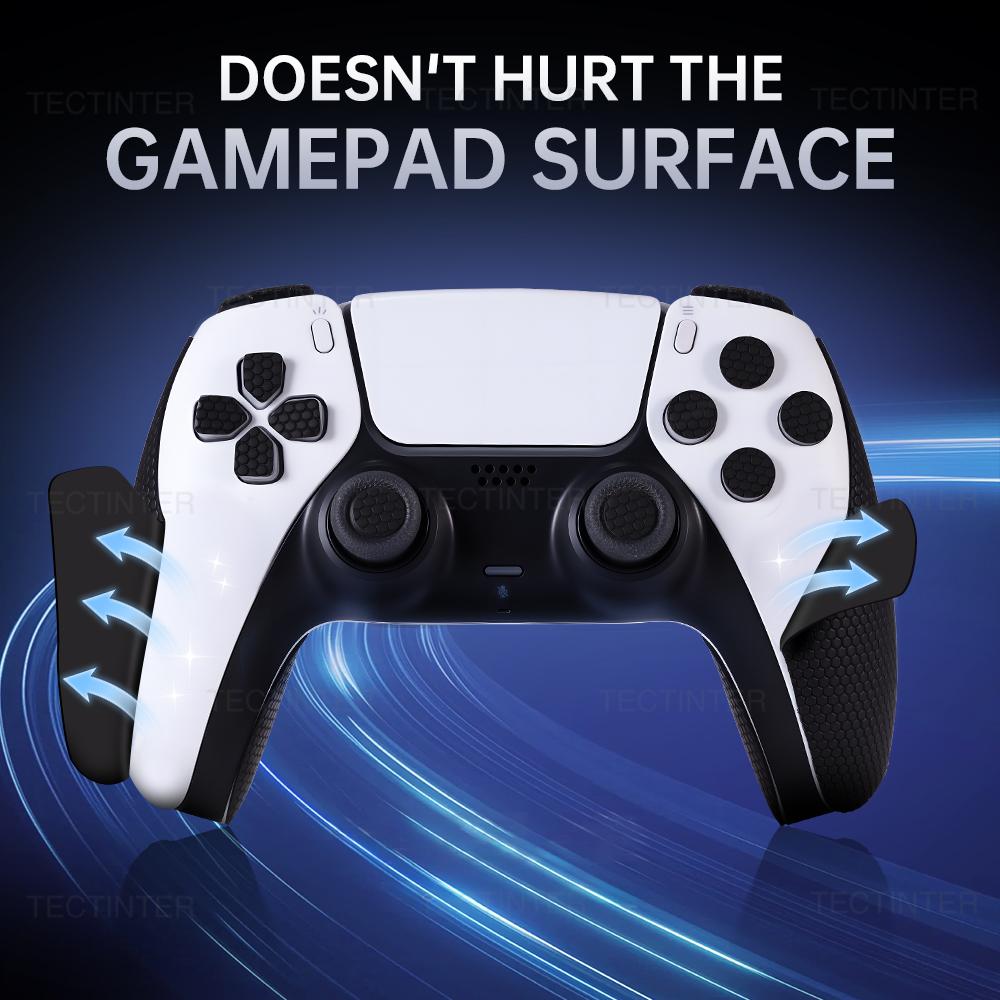 Schutzaufkleber für PS5 Controller Gamepads Griff Haut Anti-Rutsch Staubdichter Aufkleber für PlayStation 5 Spielzubehör