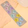 10pcs/set Cute Colorful Star Waterdrop Shape Hair Clips for Girls Children Lovely Hair Decorate Hairpins Kids Hair Accessories