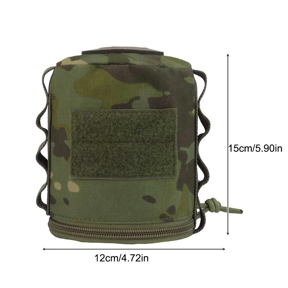 Camping Gas Can Portable Ventilated Propane & Butane Protector Outdoor Gas Case Fuel Cylinder Storage Bag Air Bottle Wrap Sleeve
