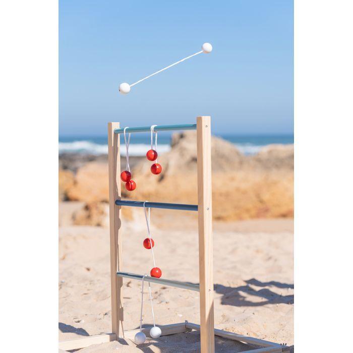 Jeu de golf sur échelle en bois fsc - jeu de lancer plein air - jeu extérieur pour enfant