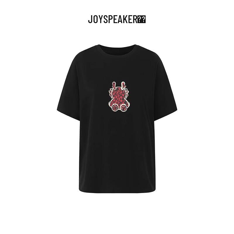 

JOY SPEAKER Women s Cartoon Print Short-Sleeve T-Shirt M