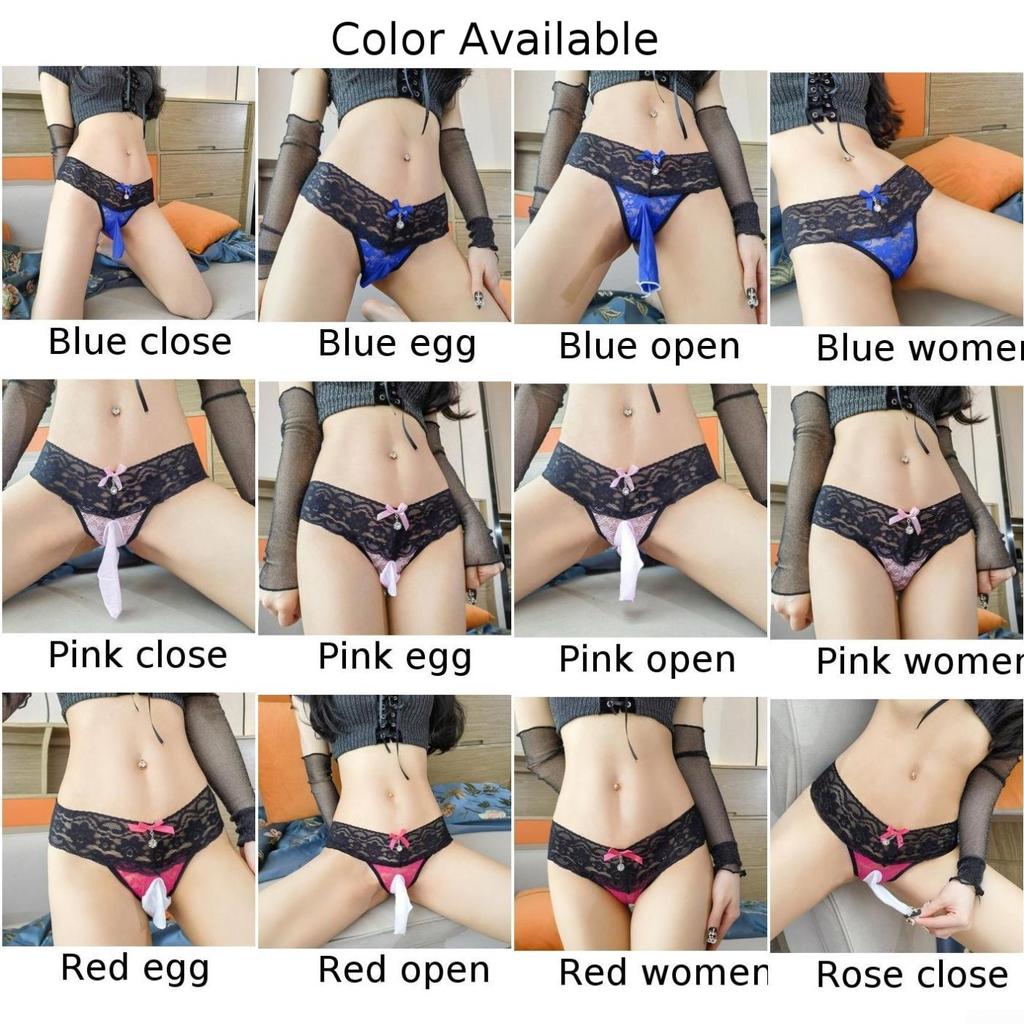 Men Briefs Sissy Red Blue Pink Sexy Underpants Bowknot