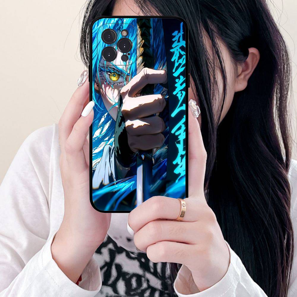 Slime Anime Rimuru Tempest Phone Case For IPhone 16 15 14 13 12 Mini 11 Pro XS Max X XR SE 6 7 8 Plus Soft Silicone Cover