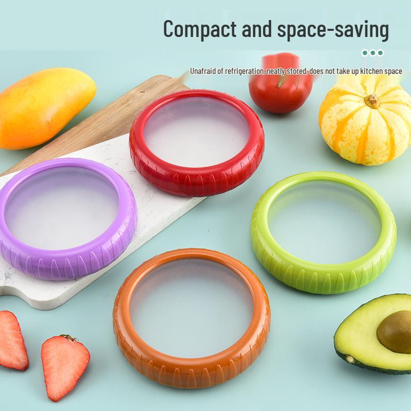Silicone Double-Sided Fresh-Keeping Box for Fruits & Vegetables