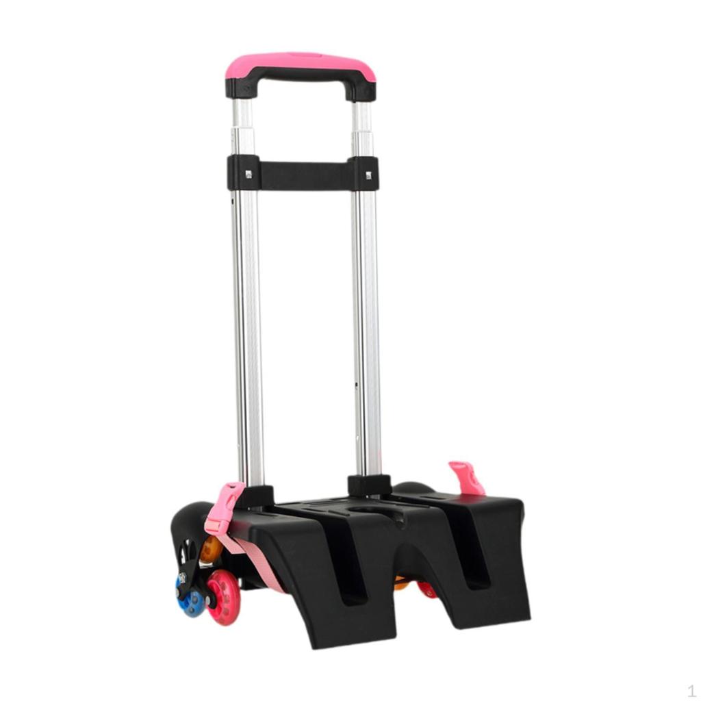 Backpack Trolley Portable Collapsible Travel Cart for School Shopping