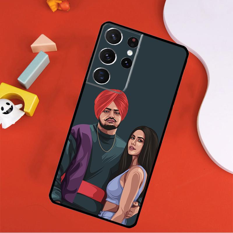 Hot Sidhu Moosewala Phone Case For Samsung Galaxy S25 Ultra S24 Ultra S9 S10 S20 S21 S22 S23 Plus S24 FE Cover
