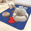 Cute B-b-bt21-es Bathroom Mat Anti-slip Absorb Water Long Strip Cushion Bedroon Mat Welcome Doormat