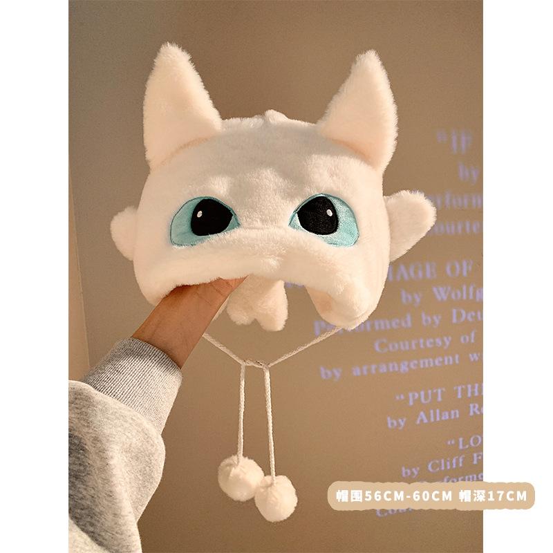 Toothless Cosplay Dragon Hat Night Fury Cotton How To Train Your Dragon Earflap Cap Adult Headgear Accessories Doll Gift