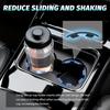 6PCS Upgraded Silicone Car Cup Holder ert with Arc Leaf Design,Soft Cupholder ert for Car to Reduce Cup Sliding & Shaking,Large Adhesive Backing Cups