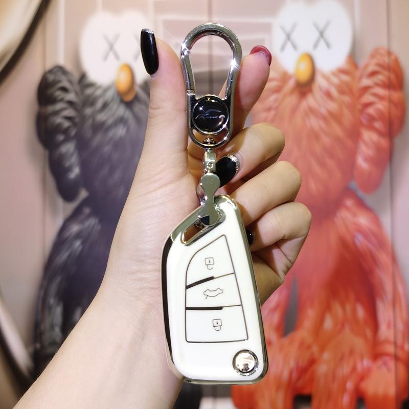 Elegantes VVDI KD Auto Klappschlüsselgehäuse: Stilvolle, hochwertige Schutzhülle & Fernbedienungshülle für Frauen