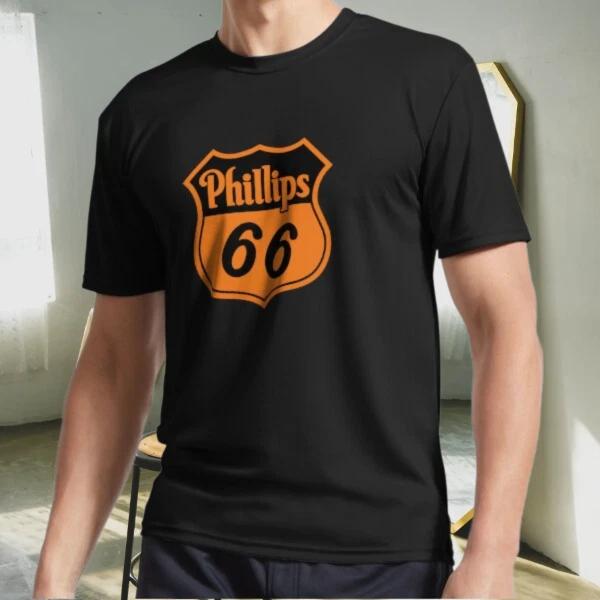 New Shirt terribly Phillips 66 2 between Active Logo T-Shirt Funny Size S to 5XL S