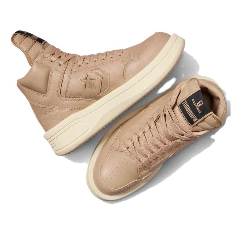 Rick Owens DRKSHDW x Converse Weapon Versatile Comfort Mid-Top Board Shoes Unisex Brown