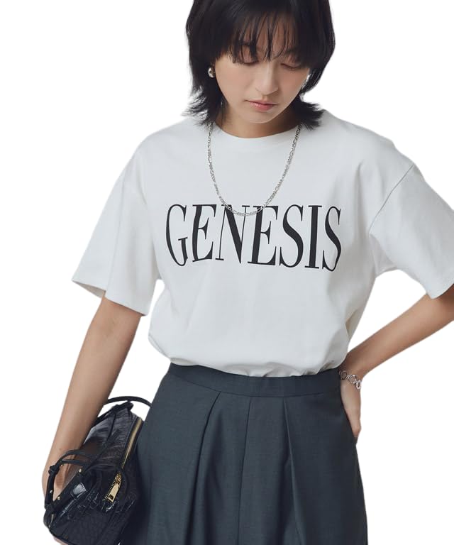 

Pierrot Combed Cotton Logo Short Size x Black T-Shirt, 100% Cotton, Sleeve, Lightweight, Women s, L, Off-White