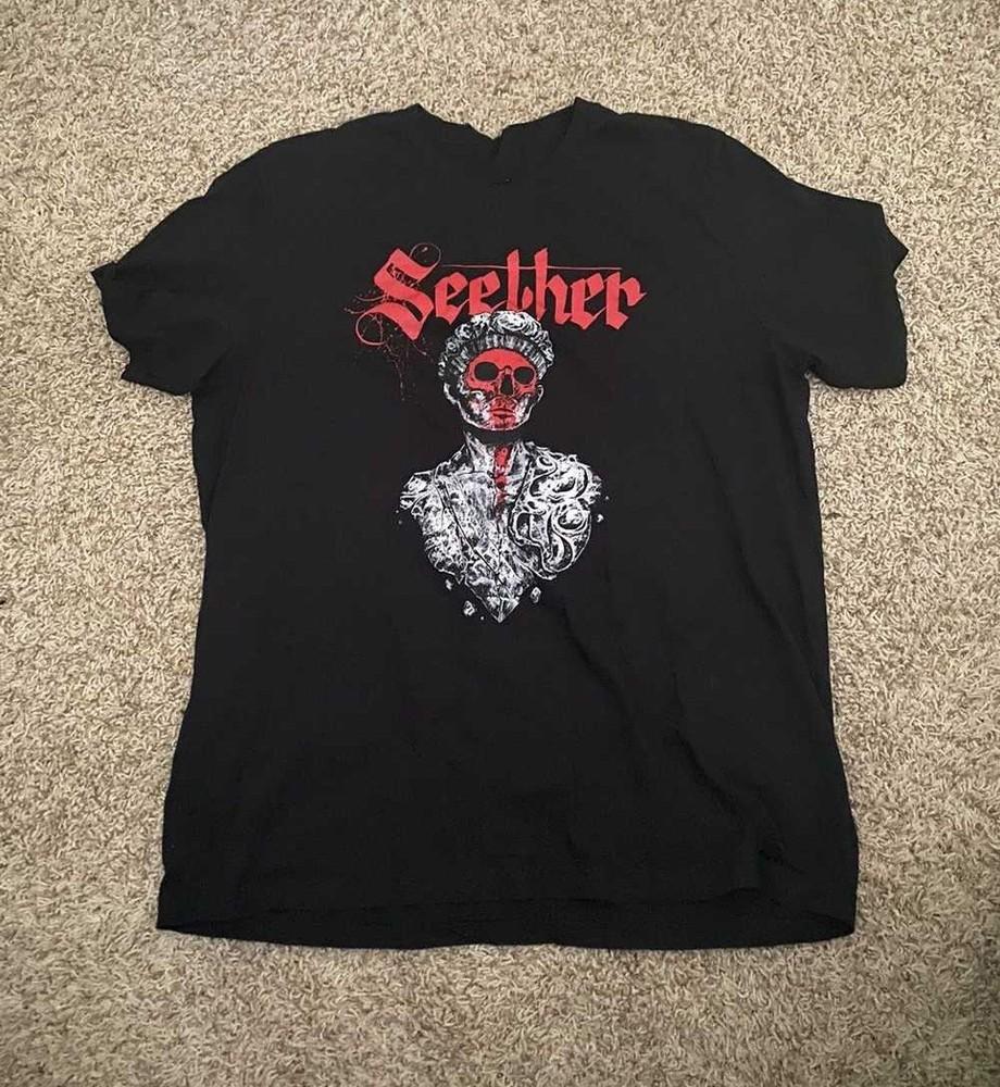 Si Vis Pacem, Para Bellum Seether Band Shirt Black Unisex S-5XL 1V0321 Unisex T-Shirt XXXL