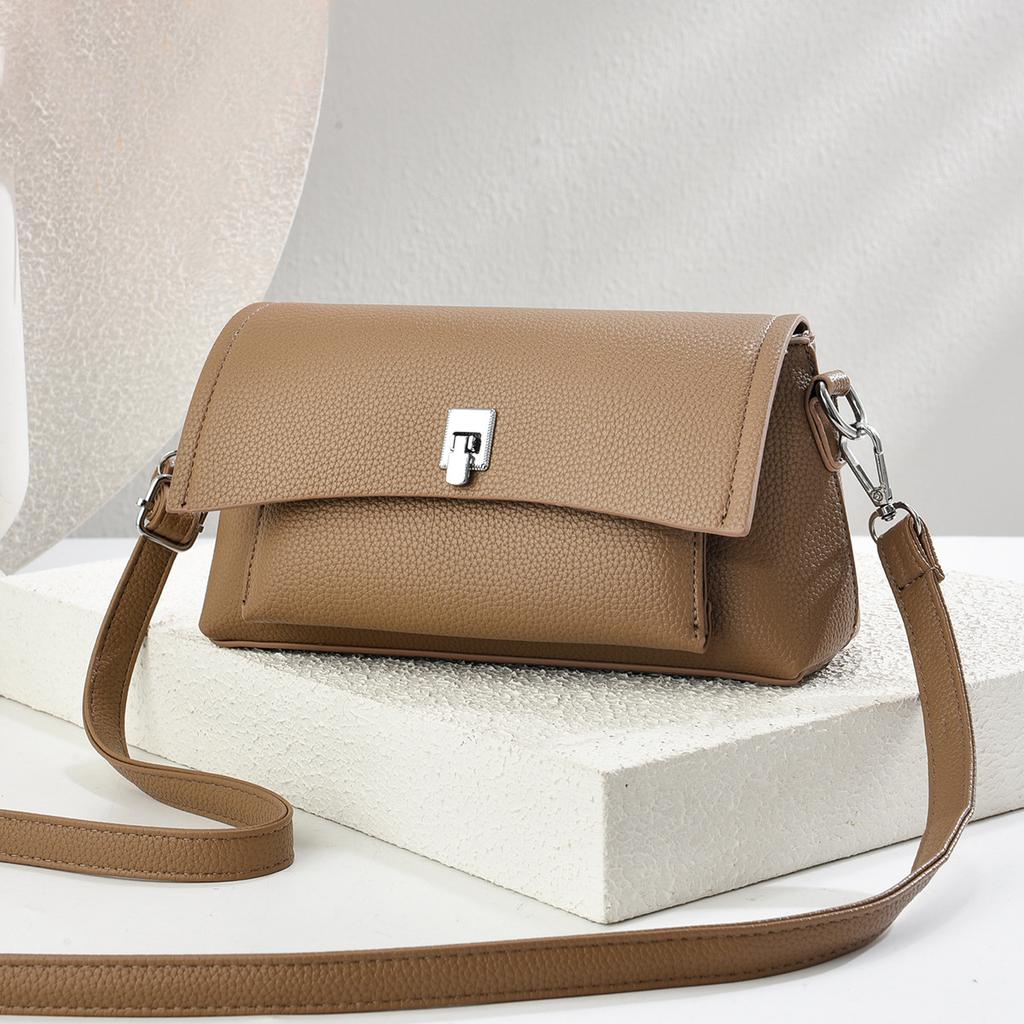 New High Appearance Level Fashion Small Square Bag Macaron Small Fragrance Single Shoulder Bag Multi-layer Large Capacity Senior Women's Bag